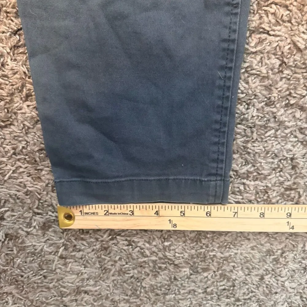 Levi’s XX Chino Men’s Gray Standard Fit Tapered Twill Pants 34x34 Pockets